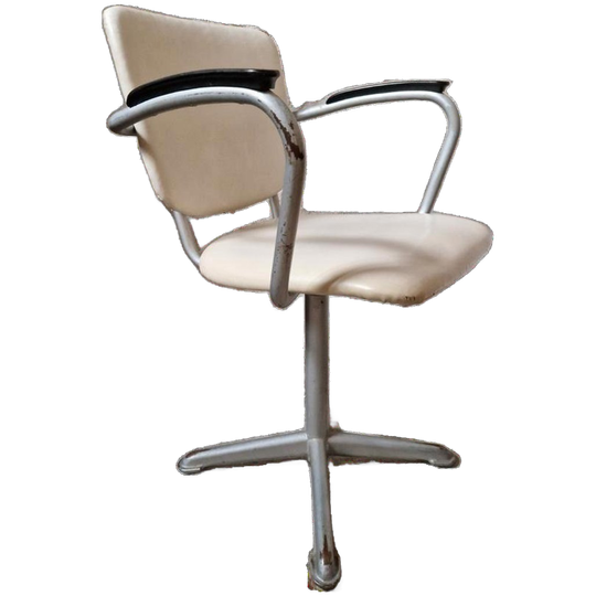 De Wit 50's Vintage Bureaustoel Deskchair Bureau Stoel 1
