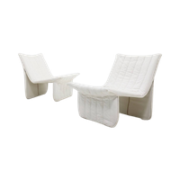 Set Of 2 Ribbon Lounge Chairs By Niels Sylvester Bendtsen For Kebe 1970S