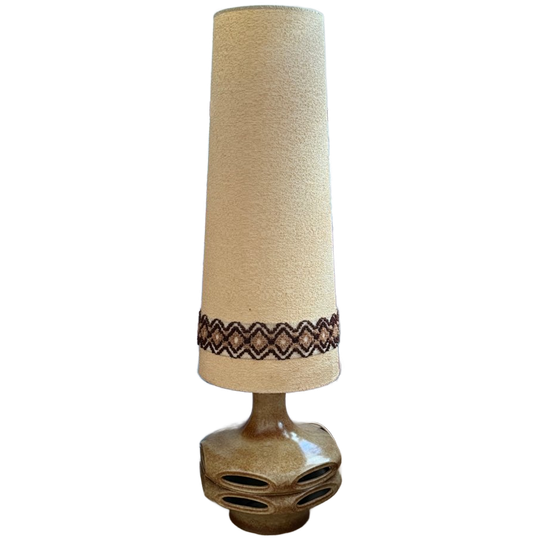 West Germany Vloerlamp Met Originele Kap 1