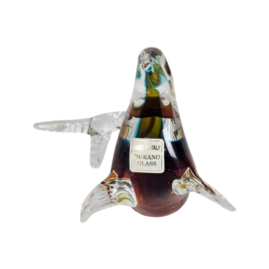 Murano Glas - 'sea Lion' - Vetri Di Murano - Seguso - 3e Kwart 20e Eeuw 1