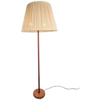 Vintage Scandinavische Vloerlamp Teak Mid Century ‘60 Lamp