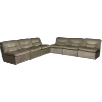 Mid-Century Modulaire Bank – Velours Pepitastof – Jaren 70