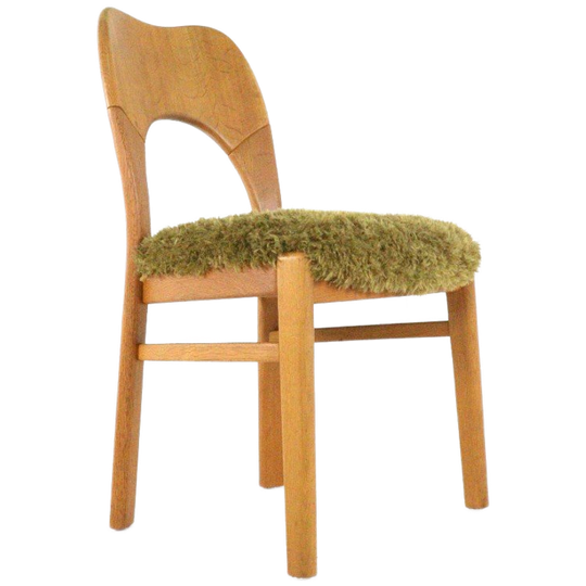 Losse Eetkamerstoel Deens Vintage Reupholstered 1