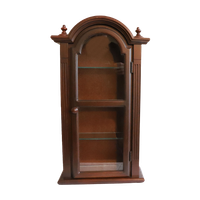 Antiek Wand Vitrine Kastje, Italie