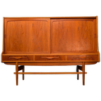 Vintage Highboard, Holger Christensen, Deens Design 1960s thumbnail 1