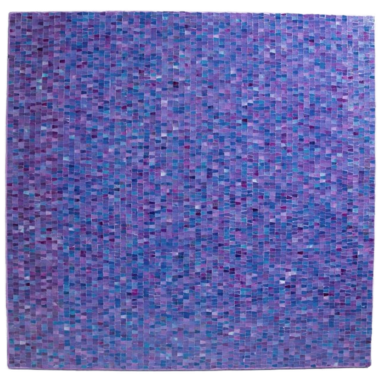 Flamant | Wandpaneel Artisano, Paars/blauw, 120x120 1
