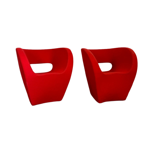 Set Van Twee Little Albert Fauteuils Van Ron Arad Voor Moroso