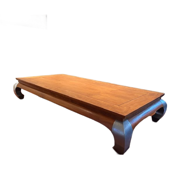 Teak Houten Opium Tafel 1