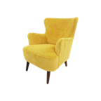 Artifort Theo Ruth Fauteuil Geel | Gele Fauteuil Fijne Rib thumbnail 1