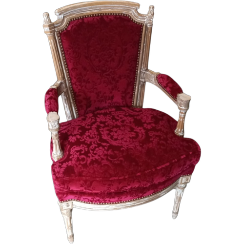 Paar Fijne Gesculpteerde Louis Xvi Periode Cabrioletfauteuils.