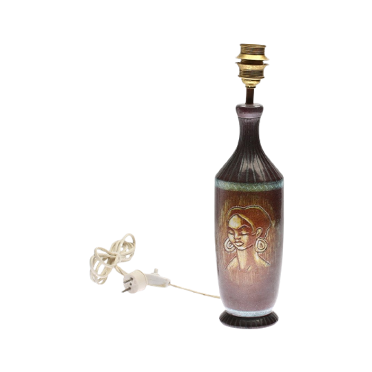 Vintage Keramieken Lampvoet , Zweden 1960 (393) 1