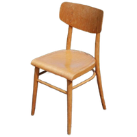 Houten Ton Stoel 1960 Model 2
