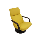 Artifort Draaifauteuil Design Geoffrey Harcourt Yellow thumbnail 1