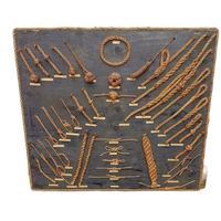 Groot Bord Alle Soorten Knopen/Voorbeeld Knopen In Touw⚓