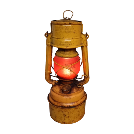 Authentieke Jaren '50 Petroleum Stormlamp, Feuerhand. 1