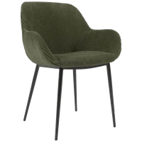 Kave Home Konna Eetkamerstoel Groen Set 4 | Van €185 P.s. Nu