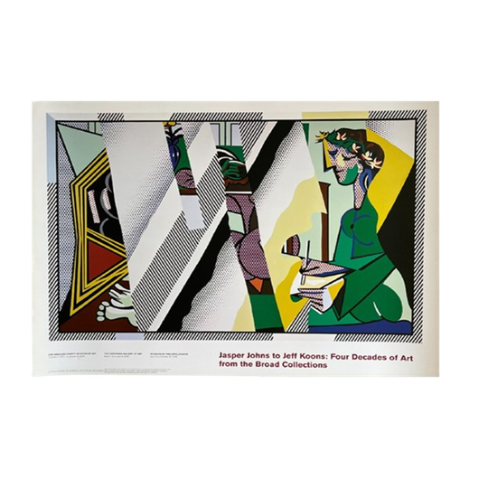 Roy Lichtenstein (1923-1997), Reflections On Interior With Girl Drawing, 1990 1