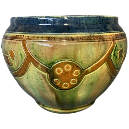 Art Deco Bloempot Potterie Flamande 1