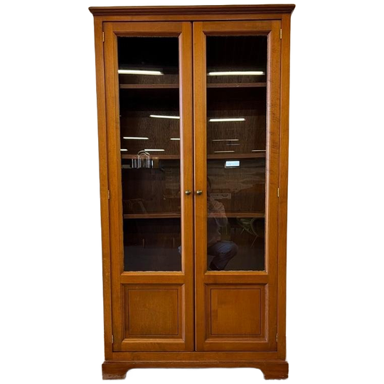 Vintage Houten Vitrinekast / Kast 1