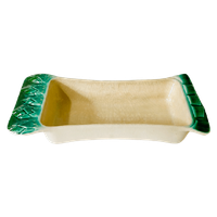 Vintage Bretonse Majolica Aspergeschaal Bci Ovenschaal