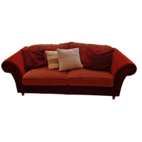 Romantiek Rode Sofa Set Van 3-4 + 2-3 Zitplaatsen