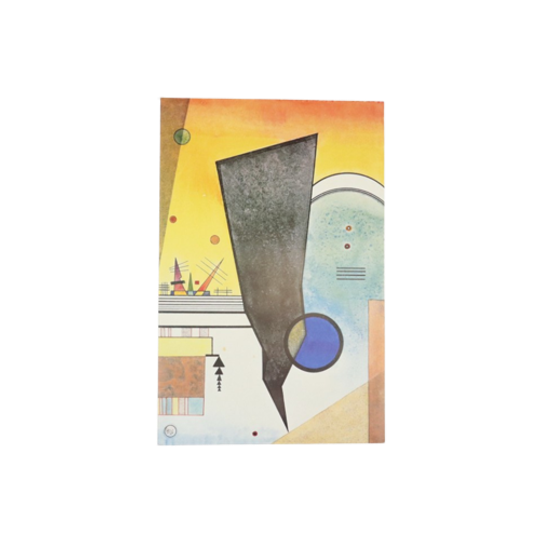 Offset Lithografie Wassily Kandinsky Gebogene Spitze 1924 Achenbach Art Edition 1