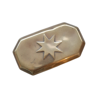 Bronzen Tabaksdoos Met Ster