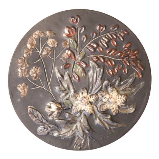 Vintage Wandbord 'planter' Botanisch 1