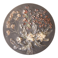 Vintage Wandbord 'planter' Botanisch