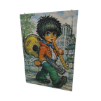 Vintage Prent Michael Thomas Big Eyed Kids 1978 thumbnail 1