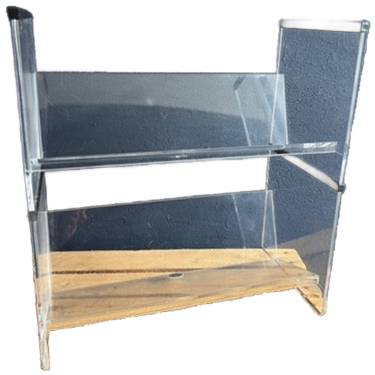 Modulaire Plexiglas Boekenkastjes 1