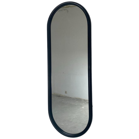 Aytm Angui Spiegel 78x29 Ovaal Zwart 1