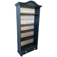 Boekenkast {op} Gelapt Delfts Blauw