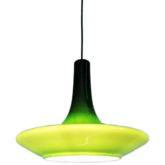 Grote Groene Opaline Suspensie, Peill & Putzler, 1970 1