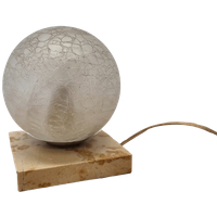 Vintage Crackle Marmeren Lamp