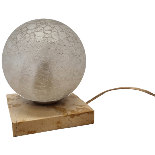 Vintage Crackle Marmeren Lamp 1