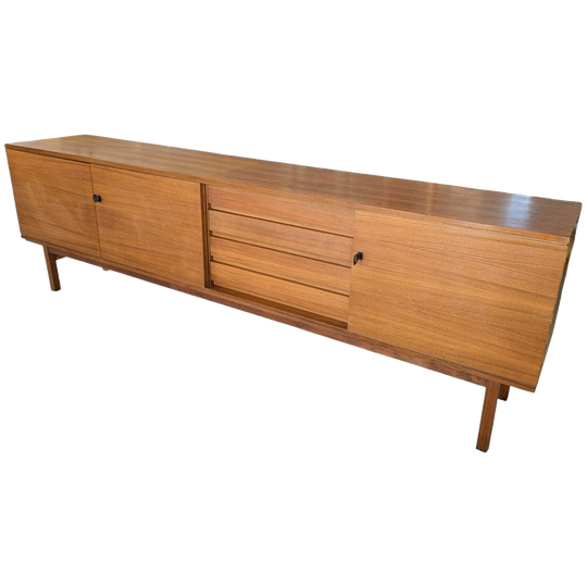 Vintage Xl Dressoir, Sideboard Van Bartels Werke Kg 1