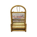 Rotan Spiegel Console Halspiegel thumbnail 1