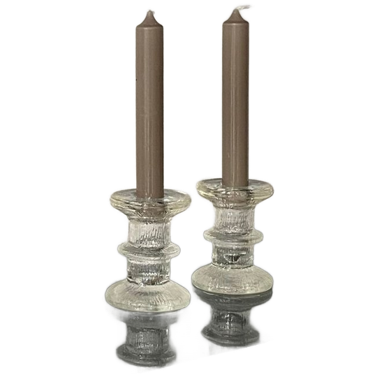 Set Of 2 Vintage Design Candle Holders 1