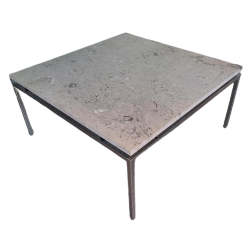 Vintage Koffietafel Travertine