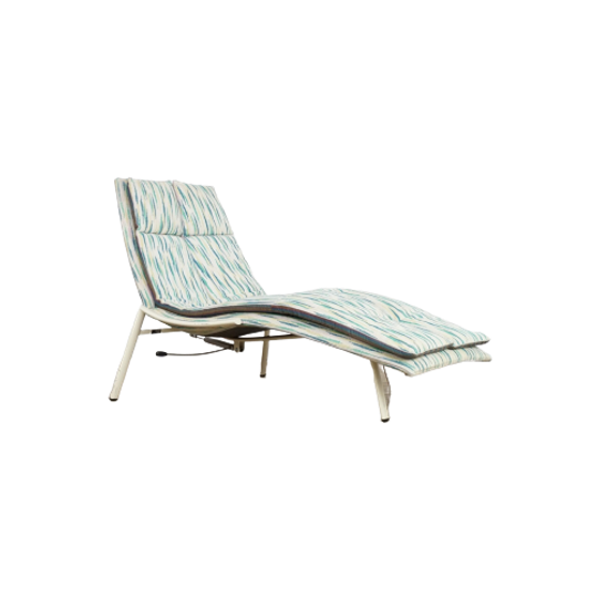 Adjustable Italian Lounge Chair By Saporiti 1