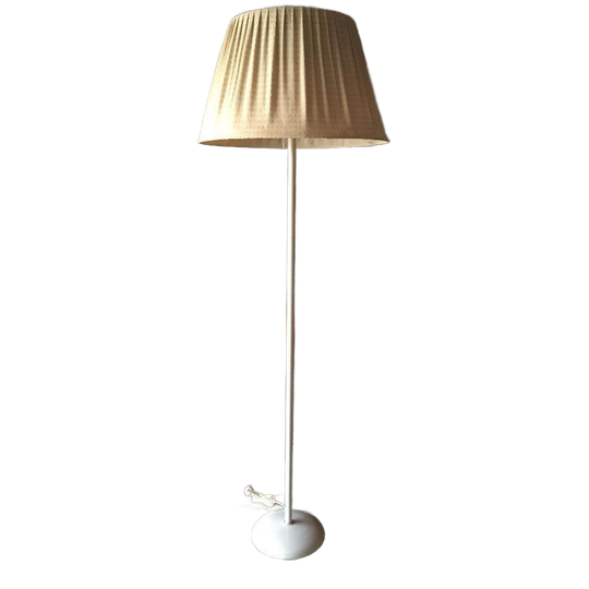 Gispen Vloerlamp Jaren 50 Origineel Wit Met Kap 1
