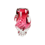 Josef Hospodska - Tsjechië - Glasdesign - Twisted Vase - Chribska Glassworks - 60'S thumbnail 1