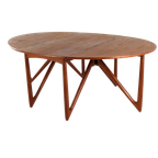 Kurt Østervig Voor Jason Møbler Eettafel Vintage Teak Deens Design thumbnail 1