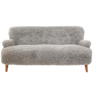 Vintage 3 Zits Bank Artifort Pluche Theo Ruth | Taupe Kleur