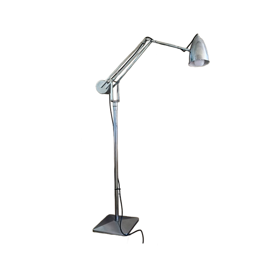 Gispen / Giso Staande Lamp Met Zwenkbare En Verstelbare Arm 1