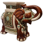 Vintage Keramiek Olifant Plantentafel thumbnail 1