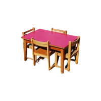 Kindertafel Met 4 Stoeltjes