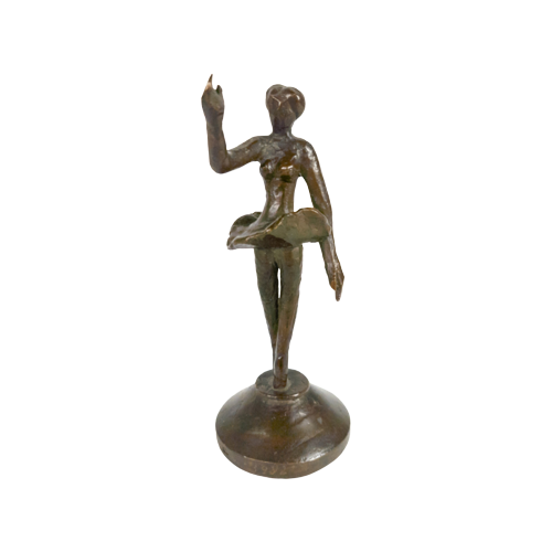 'Ballerina' - Brons - Gesigneerd - Sculptuur - A.B. Bruna - 1982