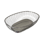 Alfra Alessi - Oval Shaped - Bread Basket / Bonbon Plate - Stainless Steel thumbnail 1